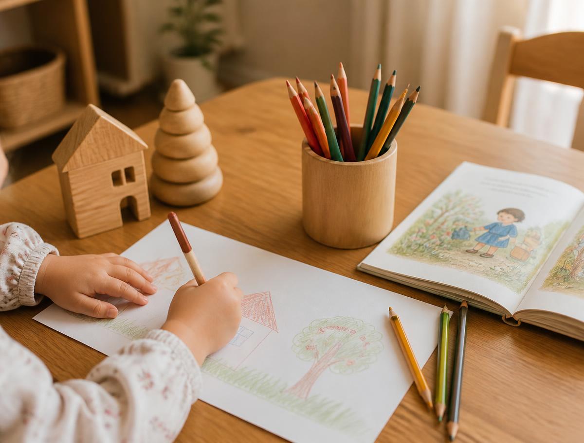Kinderbetreuung – Beispielmotiv